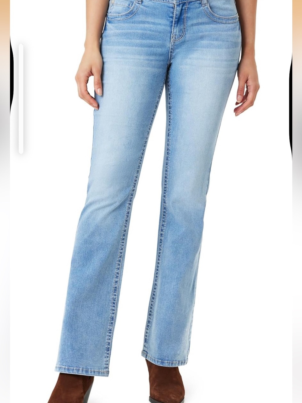 Wallflower Light Blue Flare Jeans
